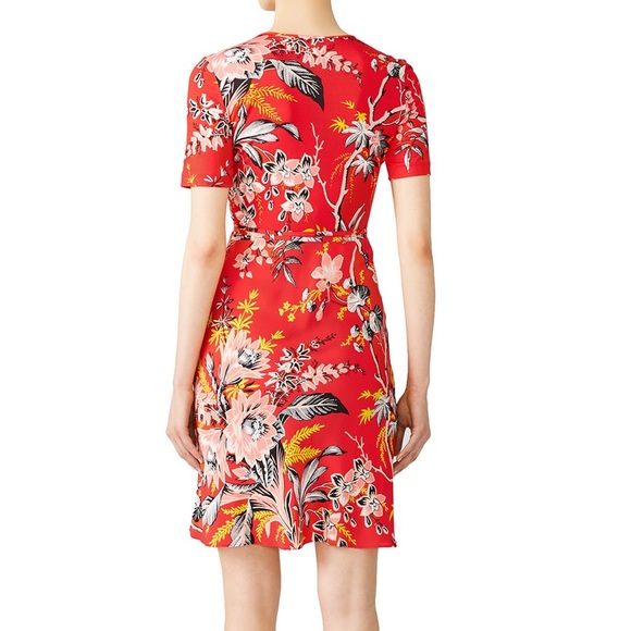 Diane von Furstenberg floral wrap dress - Picture 4 of 9